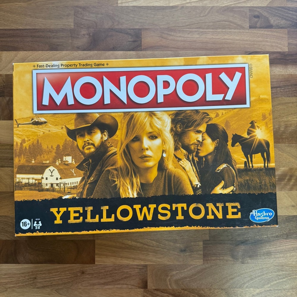 Monopoly Yellowstone Edition Board Game Hasbro Gaming Paramount Series G0150